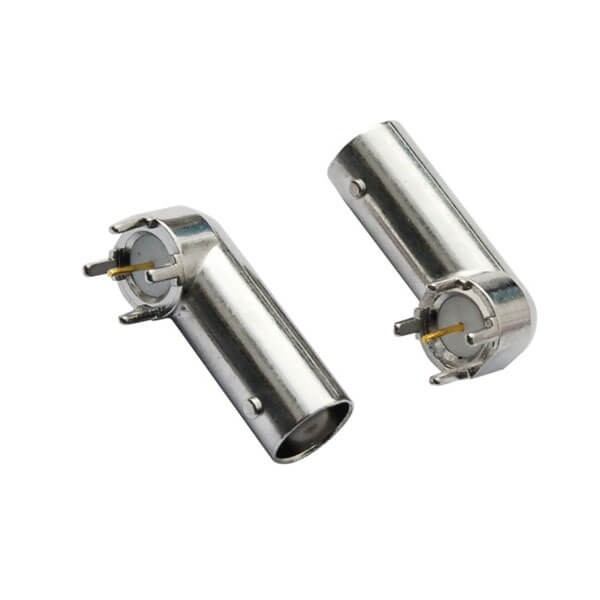 電視射頻接口 母頭5引腳 BNC同軸連接器 PCB板端