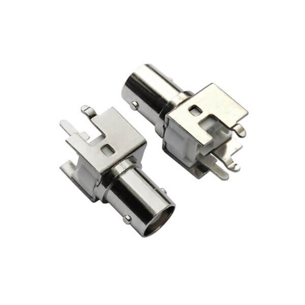 bnc射頻連接器 直式同軸母頭 PCB板端