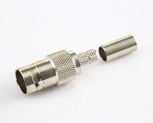 BNC連接器壓接接線用于SYV75-3/3C-2V母頭直式75ohm