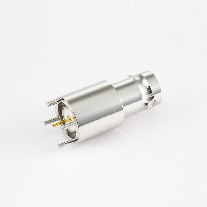 PCB安裝BNC連接器母頭直插孔50ohm PCB安裝BNC連接器母頭直插孔50ohm