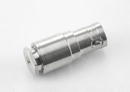 BNC連接器螺母鎖緊接線用于RG174/RG316母頭直式型50ohm