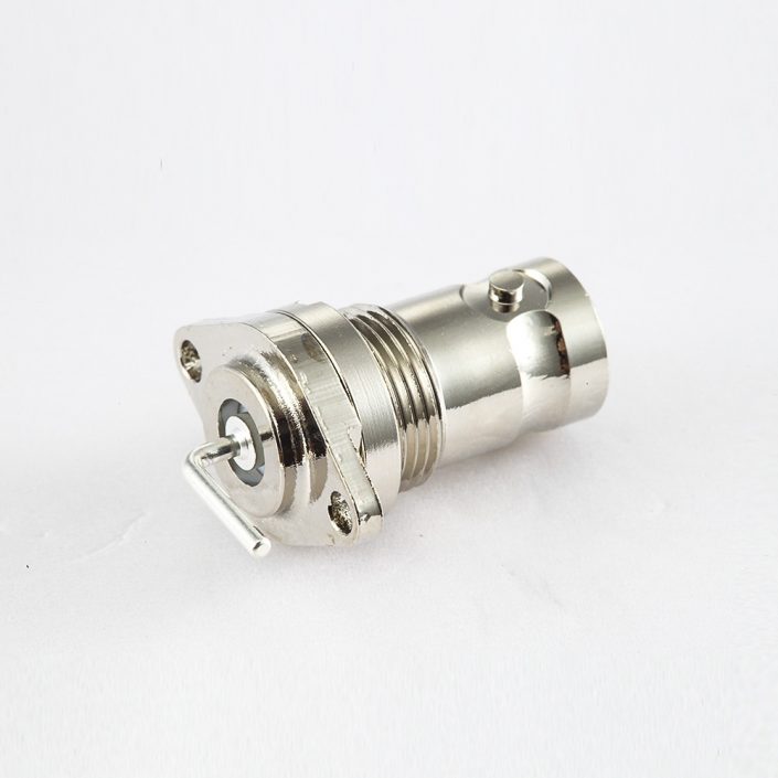 BNC 50歐姆母頭直式法蘭盤式座子 BNC 50歐姆母頭直式法蘭盤式座子