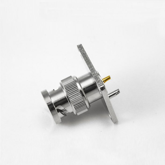 BNC連接器75歐姆公頭直式法蘭盤式座子 BNC連接器75歐姆公頭直式法蘭盤式座子