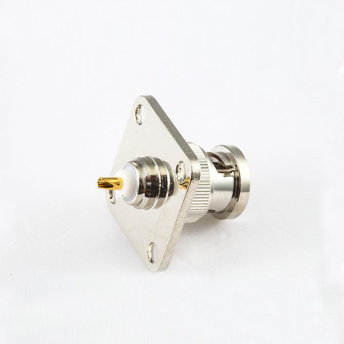 BNC直式公頭法蘭盤式座子 BNC直式公頭法蘭盤式座子