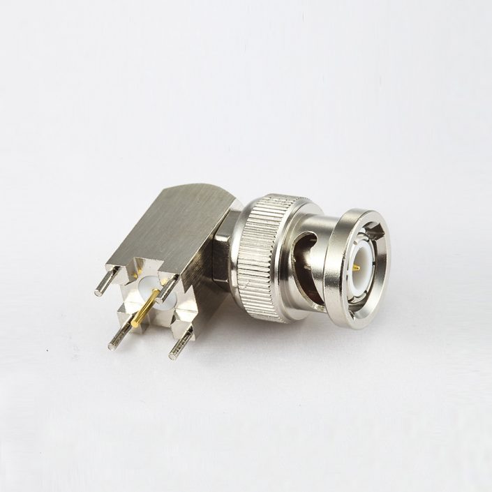 BNC 公頭彎式焊接PCB BNC 公頭彎式焊接PCB