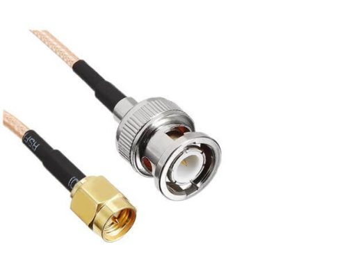 BNC線RG316組裝式接BNC公頭轉SMA公頭