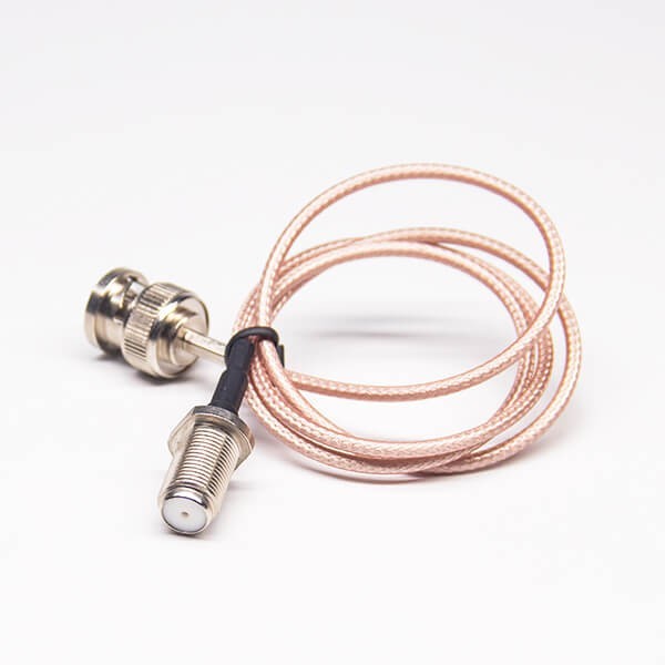 F頭線供應(yīng)廠家BNC公轉(zhuǎn)F母接RG179線長60CM