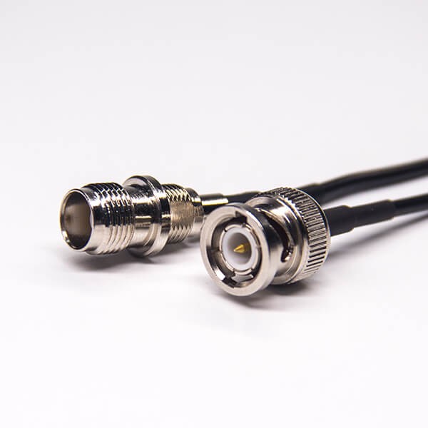 法蘭n型射頻接頭轉bnc公頭線纜接RG174線 法蘭n型射頻接頭轉bnc公頭線纜接RG174線