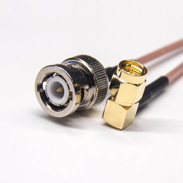 SMA轉BNC同軸線材SMA公頭90度轉BNC公頭180度接RG316 SMA轉BNC同軸線材SMA公頭90度轉BNC公頭180度接RG316
